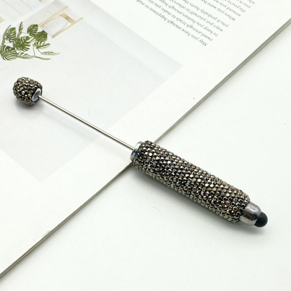DIY Full Rhinestone Beaded Stylus Pen for iPad – Handmade Ballpoint & Touchscreen Pen