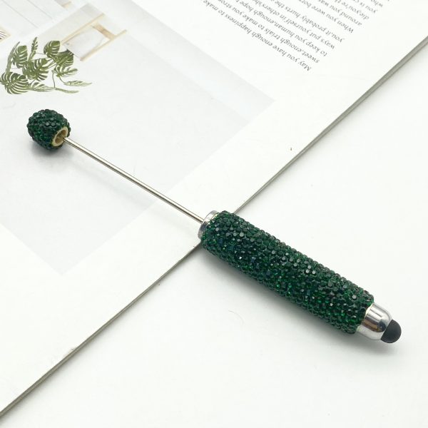 DIY Full Rhinestone Beaded Stylus Pen for iPad – Handmade Ballpoint & Touchscreen Pen