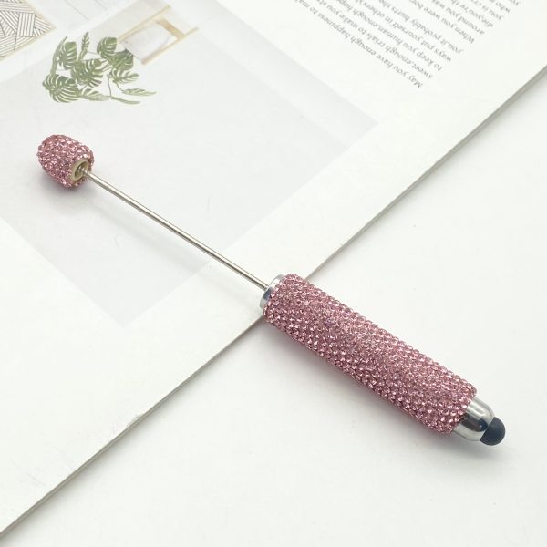 DIY Full Rhinestone Beaded Stylus Pen for iPad – Handmade Ballpoint & Touchscreen Pen