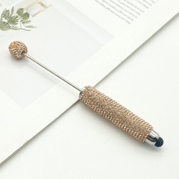 DIY Full Rhinestone Beaded Stylus Pen for iPad – Handmade Ballpoint & Touchscreen Pen