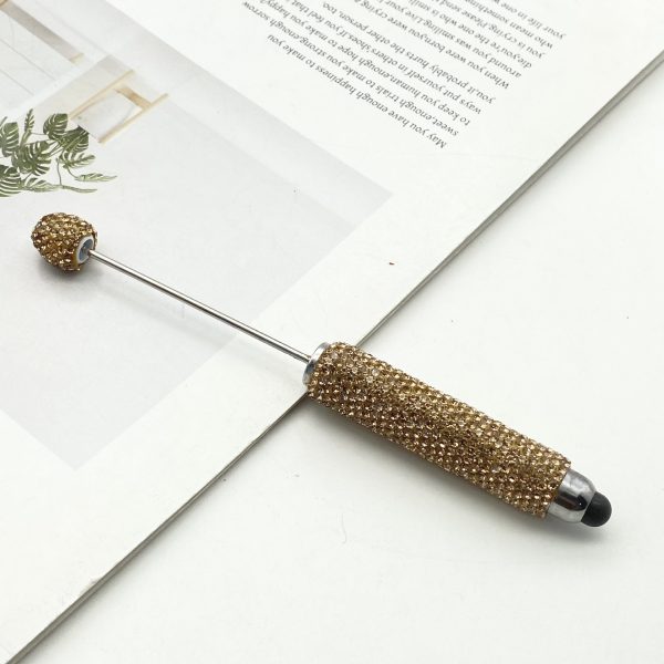 DIY Full Rhinestone Beaded Stylus Pen for iPad – Handmade Ballpoint & Touchscreen Pen