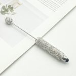 DIY Full Rhinestone Beaded Stylus Pen for iPad – Handmade Ballpoint & Touchscreen Pen