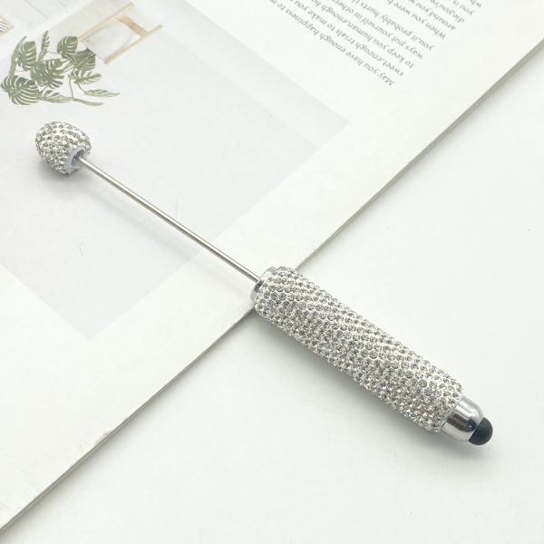 DIY Full Rhinestone Beaded Stylus Pen for iPad – Handmade Ballpoint & Touchscreen Pen