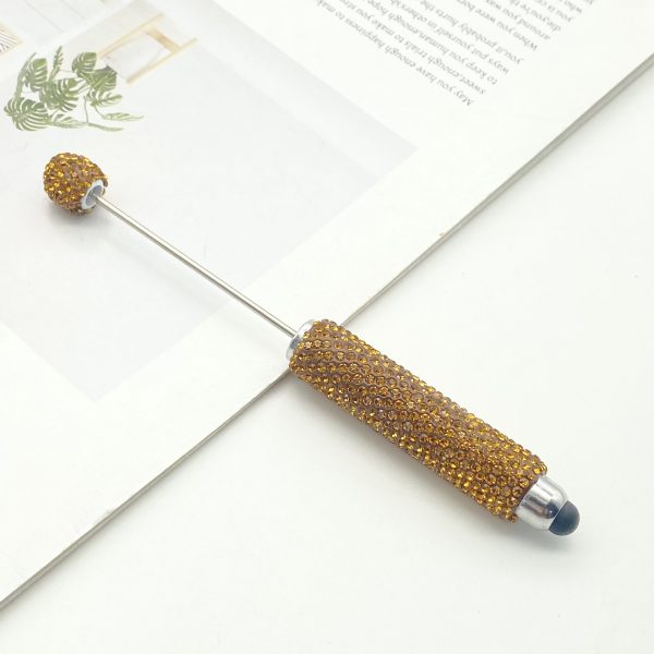 DIY Full Rhinestone Beaded Stylus Pen for iPad – Handmade Ballpoint & Touchscreen Pen