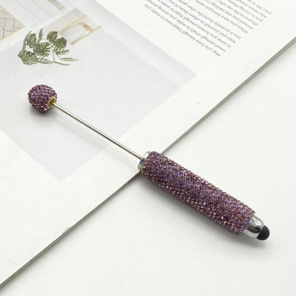 DIY Full Rhinestone Beaded Stylus Pen for iPad – Handmade Ballpoint & Touchscreen Pen